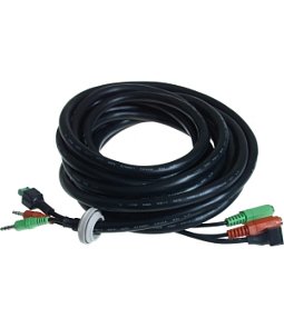5502-331 | Prodlužovací kabel pro audio a DI/DO kamer AXIS P33 (4-pin I{O konektor, 2Îstereo konektor 3.5 mm samec -> samice, 5 m   
