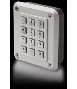 PRT11 | bezdotyková čítačka s klávesnicou, celokovové anti-vandal prevedenie, Wiegand26/34/42/66/Magstripe/RACS, 3 x LED, bzučiak, použitie - interiér/exteriér, IP56   