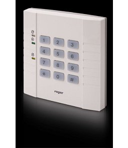 PRT32 | Proximity čítačka s PIN klávesnicou, 3 x LED, bzučiak, interfejs-wiegand26/34/42, Magstrip (ABA II), RACS (komunikačný protokol Roger kontrolérov)   