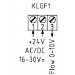 KLGF1 | Snímač rychlosti průtoku vzduchu 0..30 m/s, výstup 0..10V, 24V   