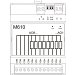 M610 | Modul 8 analogových výstupů, 0-10V DC, protokol Modbus   