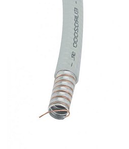 UALT 216 | Rúrka flex UALT DI15,5mm FeZn +Cu drôt a PVC opláštenie EMC   