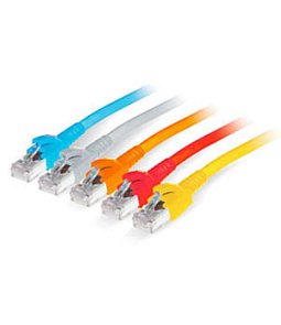 653503 | Patch cord C6A S/FTP FRNC/LSOH  0,5m GY 500MHz   