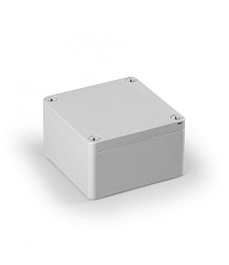SPCP101006G | Box CUBO-S SPCP 100x100x60mm PC LGY vrát.skrutiek(mont./veko)   