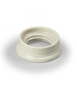 PR4.63 | Krúžok krycí PR4.6363A s drážkou pre upevňovaciu pružinu z porcelánu poistkový spodok veľ. DII   