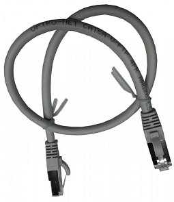 ON-MP-C6A-UFTP-005-LS-GY | Patch cord C6A U/FTP LSOH  0,5m GY   