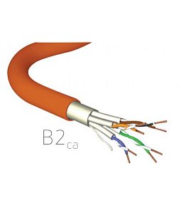 AC6F/FTP-B2CA-1000OR | Kábel C6A F/FTP LSHF/LSZH SOL AWG23 B2CA 1000m OR   