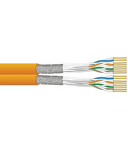 18291200CL | Kábel C7 S/FTP FRNC/LSOH SOL AWG23 Cca OR 500m Uninet 7080 duplex   