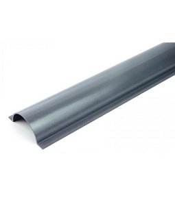 KSH 100 GY 3m/15 | Kryt KSH 100 PVC GY ochranný pre káble polovičný   