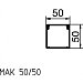 MAK  50/75 WH 3m/12 | Žľab elektroinštalačný MAK 50/75 PVC WH -25až60°C   