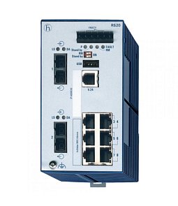 RS20-0800M2M2SDAEHH | Switch IDS  8p 6x10/100Base-TX RJ45 + 2x100BASE-FX MM-SC RS20   