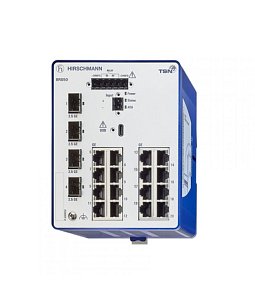 BRS50-16TX/4SFP | Switch IDS 20p 16x10/100/1000Base-TX 4x100/1000/2500 Mbit/s FO-SFP manag IP30 DIN-rail Bobcat BRS50-16TX/4SFP   