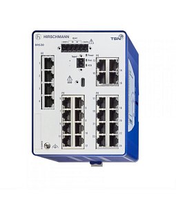 BRS30-24TX | Switch IDS 24p 16x10/100Base-TX 4x10/100/1000Base-TX manag IP30 DIN-rail Bobcat BRS30-24TX   
